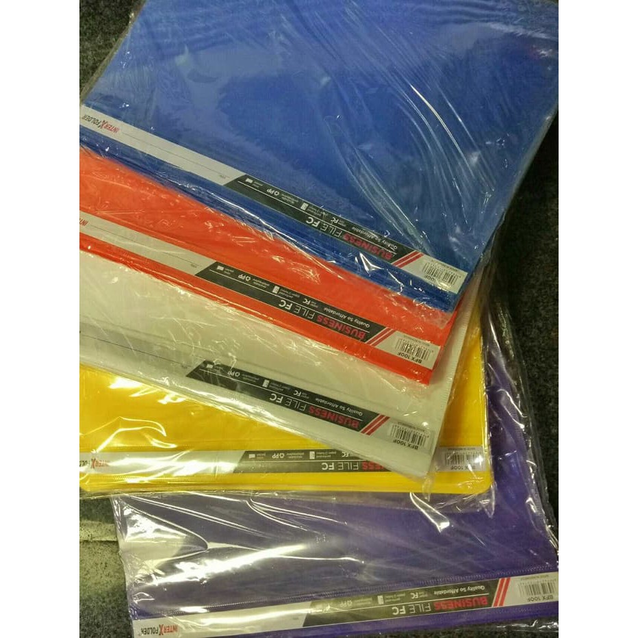 

Business File F4 InterX warna unik +acco best quality