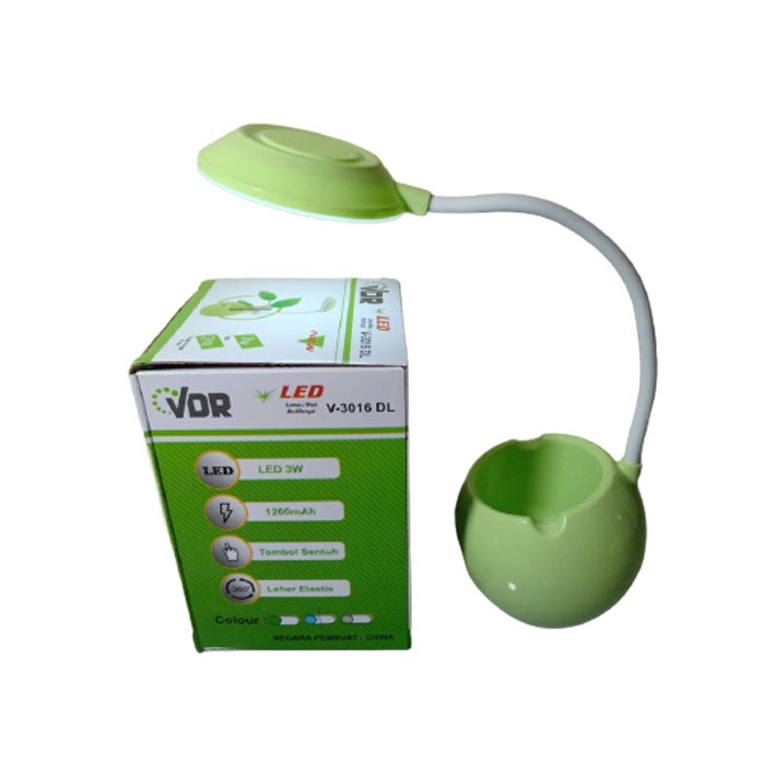 Lampu Meja Belajar LED Multifungsi Emergency VDR V-3016DL