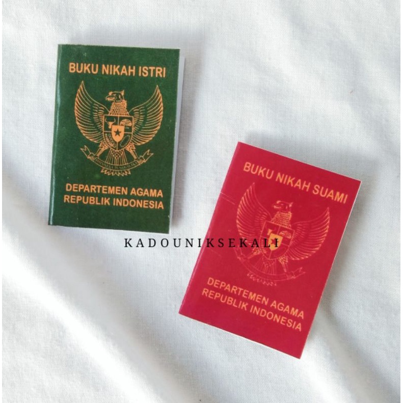 Aksesoris Mahar Buku Nikah