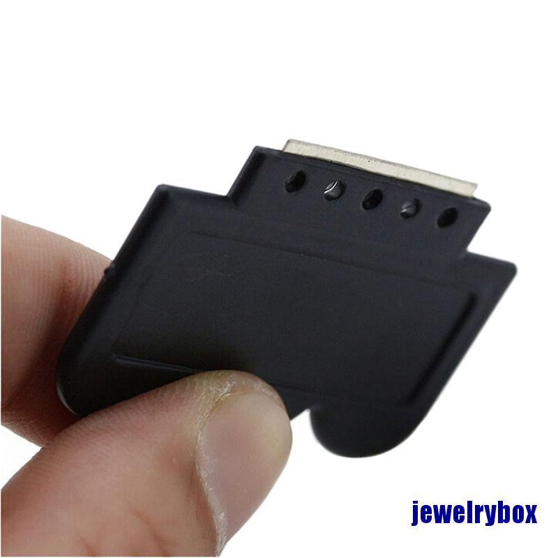 (Jewelrybox) Stempel / Cap Kuku + Scraper Untuk Nail Art / Manicure