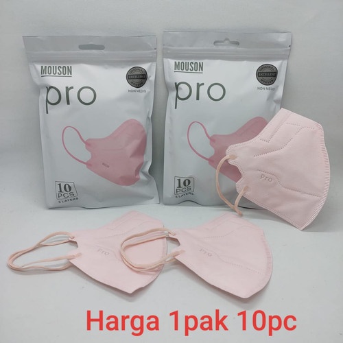 MASKER MOUSON PRO MASKER KN95 PRO ISI 10PCS CANDY