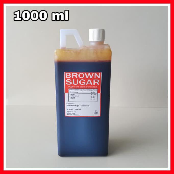 

DISKON! BROWN SUGAR CAIR MURNI 100% SEPERTI TIGER SUGAR GULA MALAKA GULA MERAH