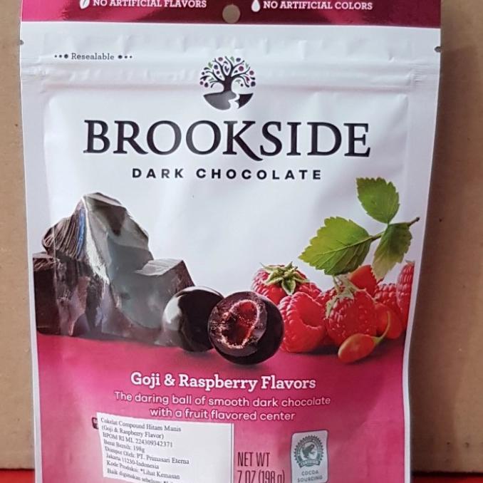 

COD BROOKSIDE CHOCOLATE COKLAT DENGAN ISIAN RASA BUAH ASLI IMPOR USA 198GR - POMEGRANATE MAKANAN &