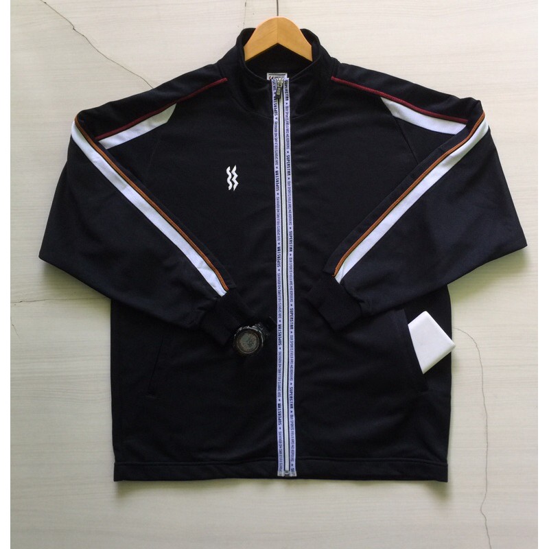 Jaket tracktop mizuno x superstar second