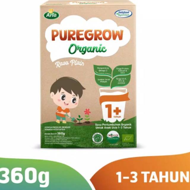 

Arla PUREGROW Organik Susu anak 1-3 thn