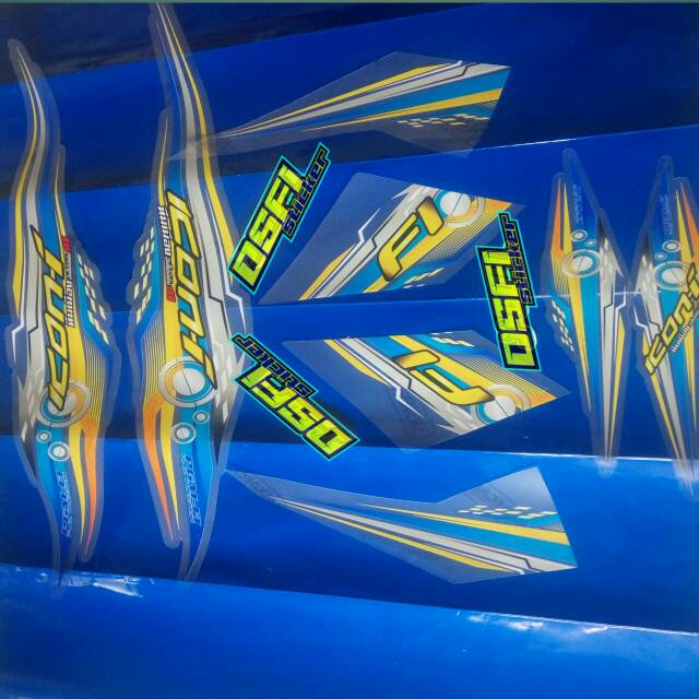 Striping beat fi icon transparan uv