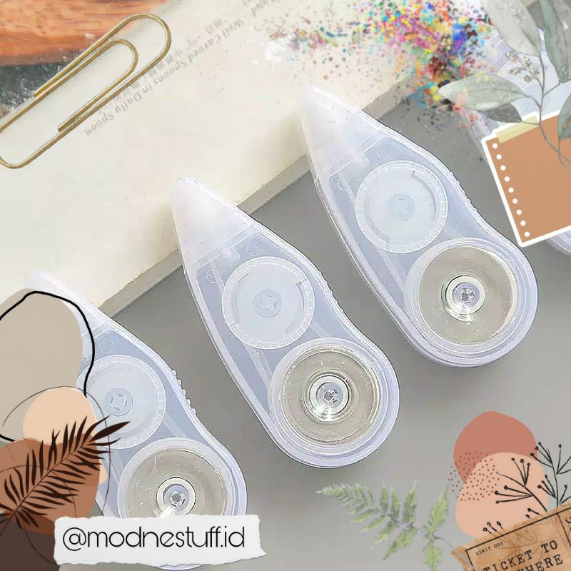 

Lot Pita Koreksi Warna Putih Panjang 8M