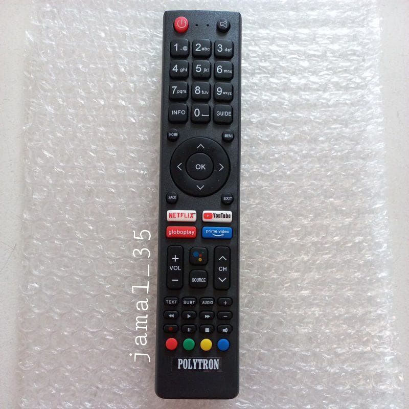 Remot Remote TV Polytron LCD LED Android Smart TV 81i960 PLD 32AG9953 PLD 43AG9953