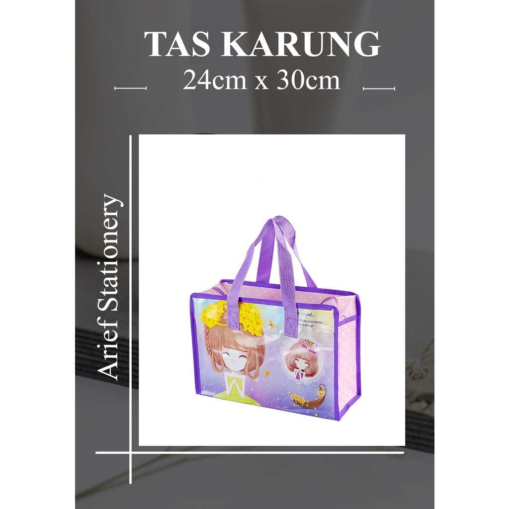 Tas Karung Serbaguna Tas Loundry Ukuran 24cm x 30cm