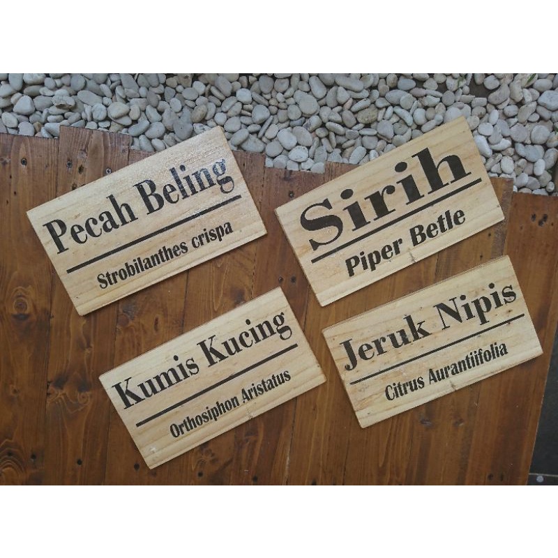 

plang papan nama/sign board