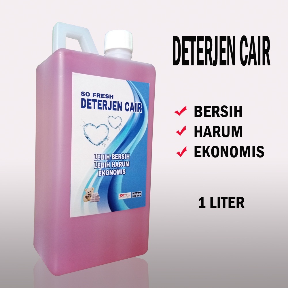 DETERJEN CAIR PINK 1 L