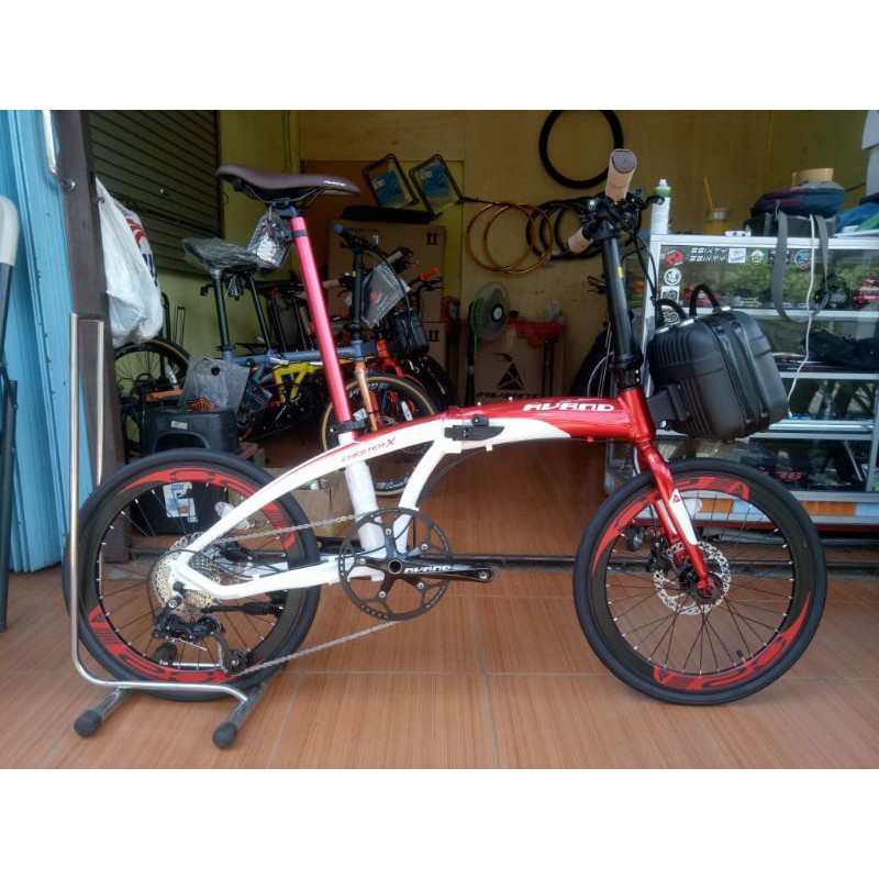 sepeda lipat 20 inch" AVAND chester x folding bike