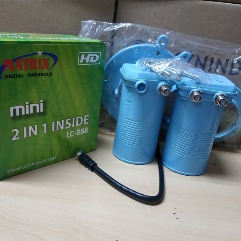 LNB-F MATRIX LC888 2IN1 C-BAND MINI 15K