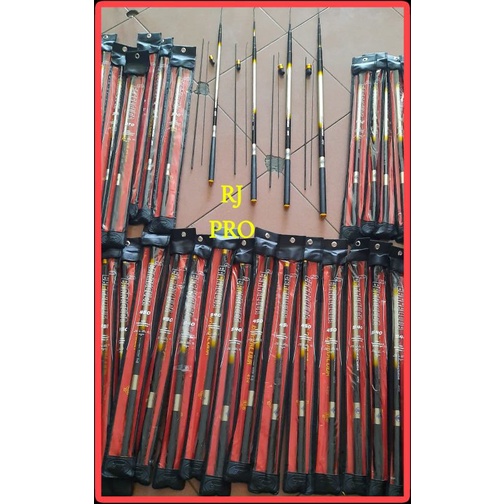 Joran Tegek Stella Barracuda 270 360 450 540 (bonus cadangan ujung ori no 1 & 2) packing pipa Gratis