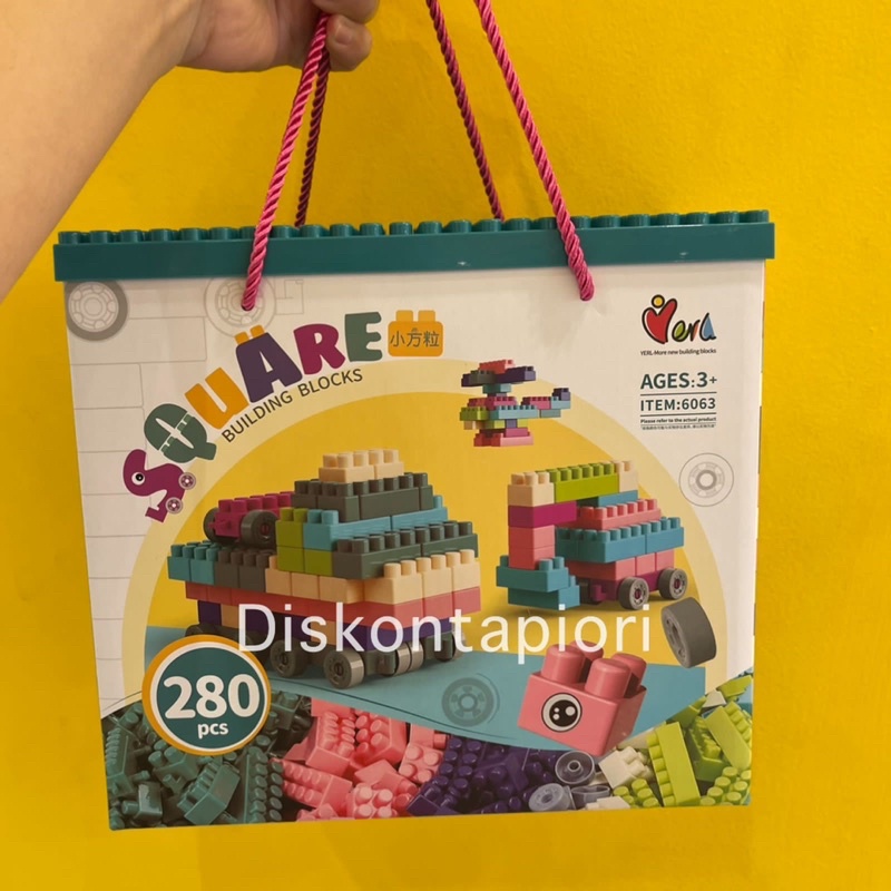 Lego 280 pcs sale mainan anak bricks balok DIY