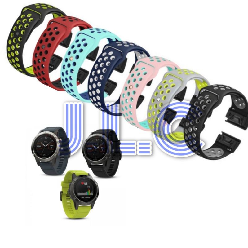 Strap Volt Nike Series Watch Band Quick Fit Easy Connector Garmin Fenix 5 6 7 8 e 47mm Amoled Solar 