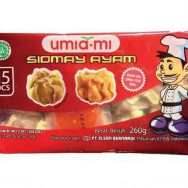 

Umia-mi siomay ayam [260gr/15pcs]