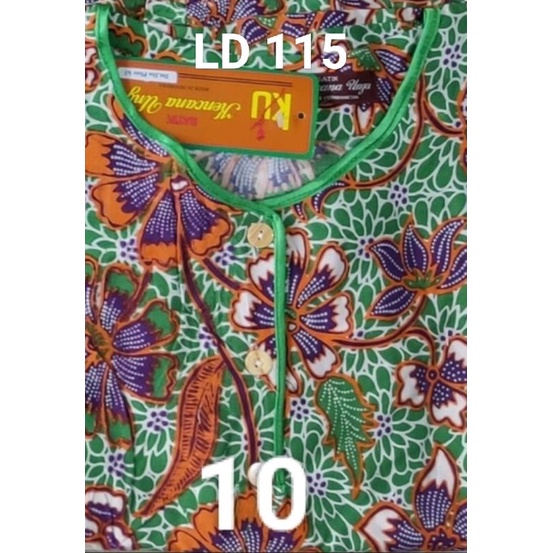 Daster Kencana Ungu Plisir K3 label coklat-14