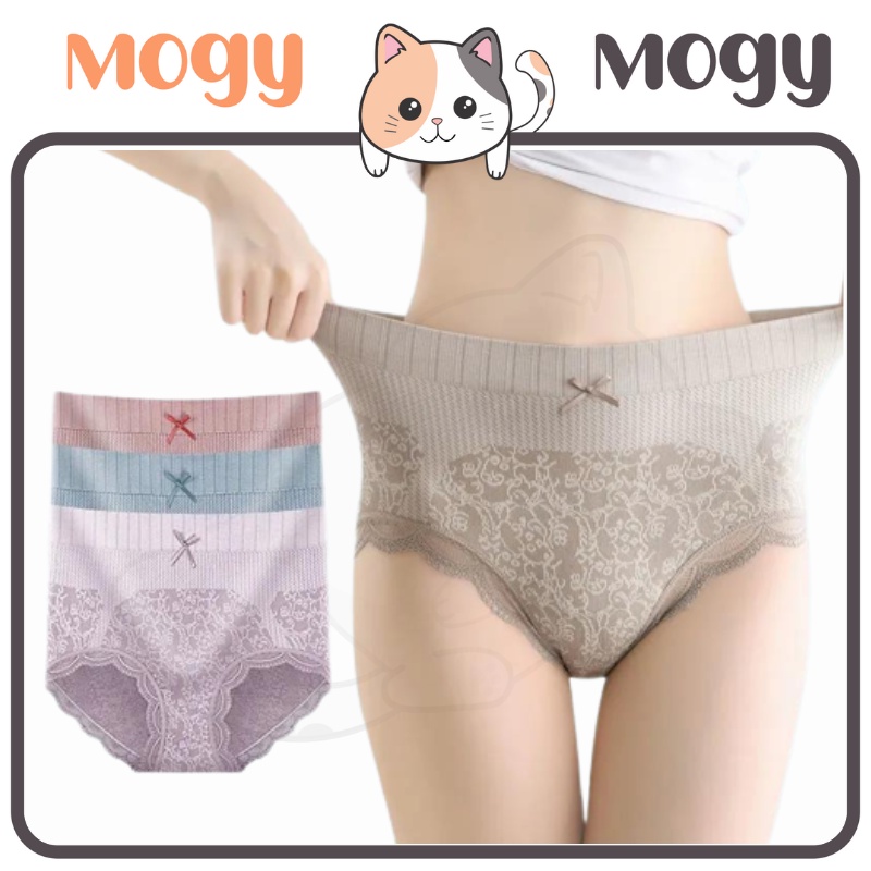 MOGYMOGY W229 Celana Dalam Renda Motif High Quality Pakaian Dalam Wanita Berkualitas