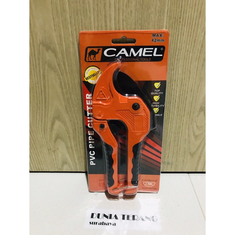 CAMEL TANG POTONG PIPA PVC PARALON - Alat Gunting Pipa pvc 42ml