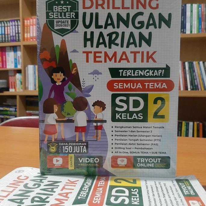 

BEST SELLER BUKU DRILLING ULANGAN HARIAN TEMATIK KELAS 2 SD Star Seller Termurah