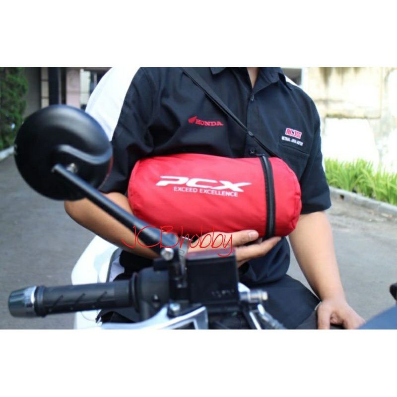 Sarung jas cover mantel motor waterproof ORIGINAL AHM untuk motor pcx 160 pcx 150