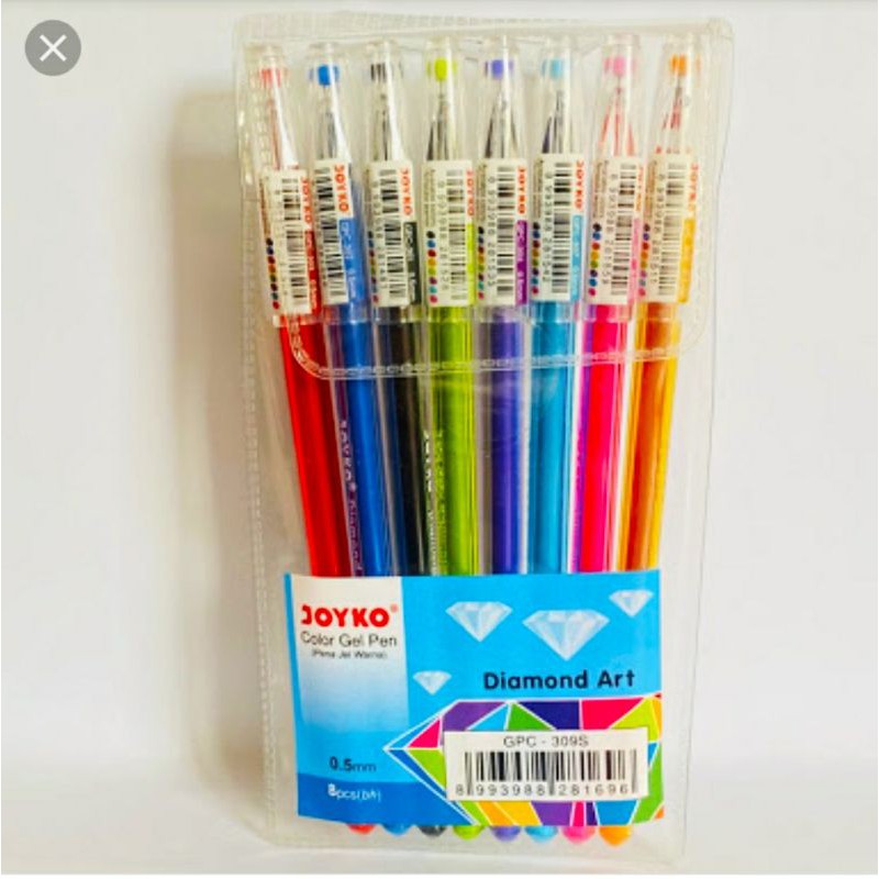 

Bolpoin Warna Set 8 Warna Joyko