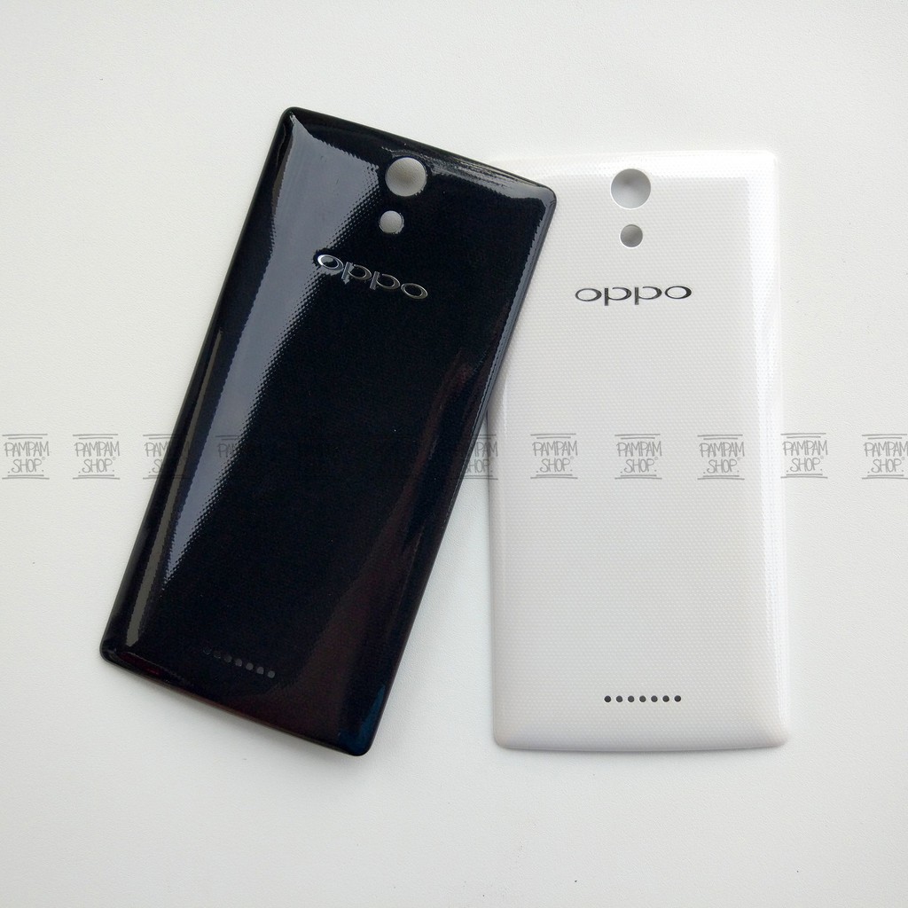 Tutup Belakang Baterai Casing Backdoor Back Door Cover Oppo Mirror 3 R3001 Original OEM Hitam Putih