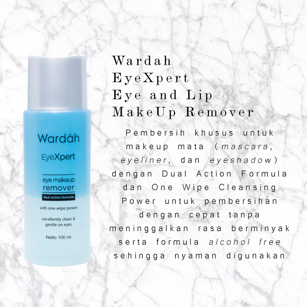 Wardah Eyexpert Eye Lip Make Up Remover - 50ml