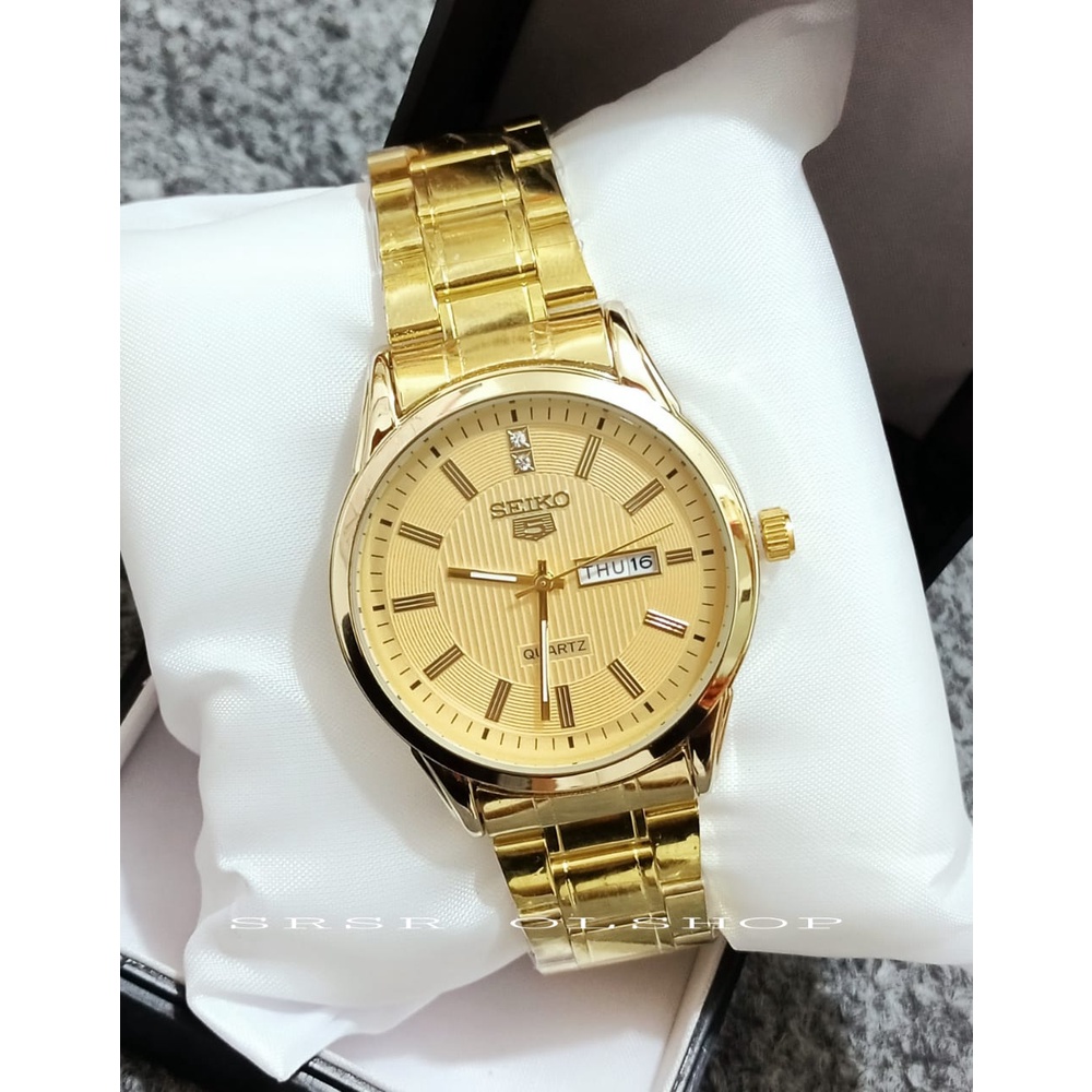 Jam Tangan Pria-Jam Tangan Warna Emas-Jam Tangan Pria Warna Gold-Jam Tangan Terbaru free boox-Jam Ta