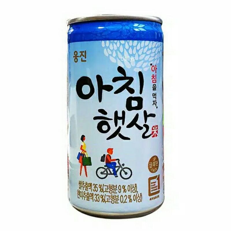 

wongjin morning rice can 180 ml / makgeolli