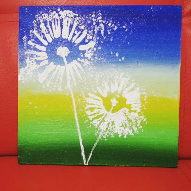 

Canvas art - dandelion #1