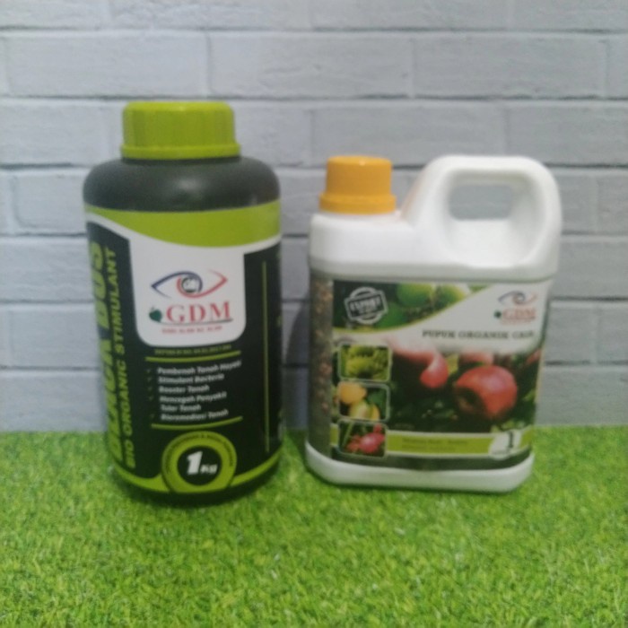 paket GDM Black Bos dan Pupuk / Suplemen Organik Cair 1 liter