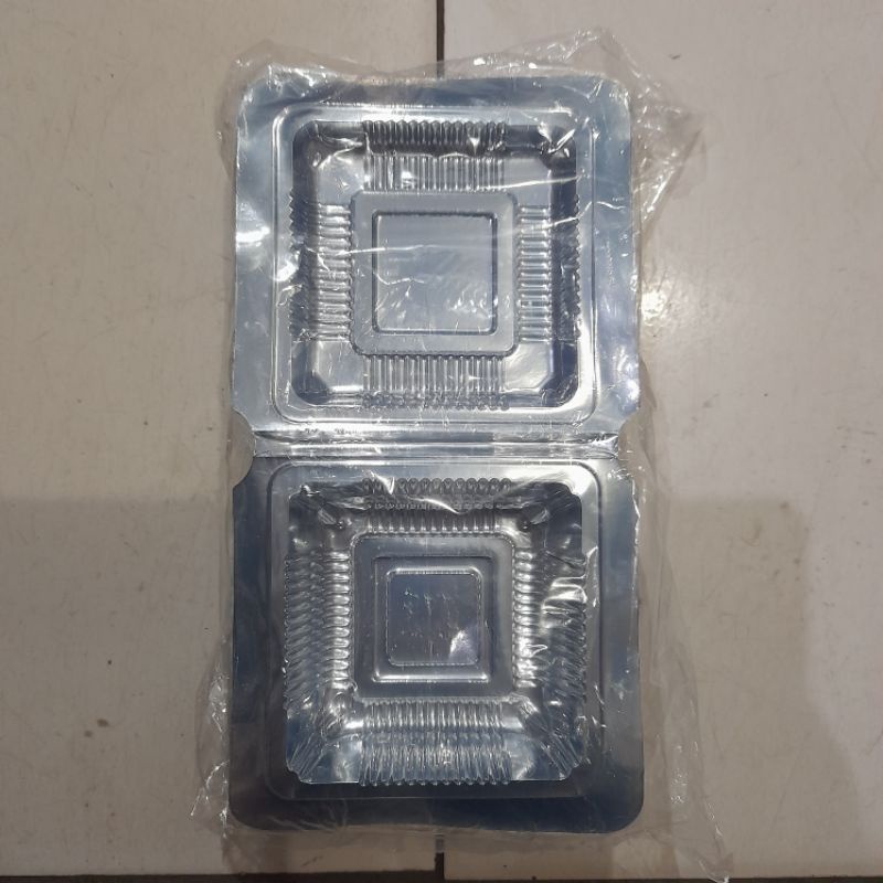 Mika 6AA isi 100 / Mika Plastik / Pembungkus Kue / Mika Terang Bulan Mini / Mika Kue Basah