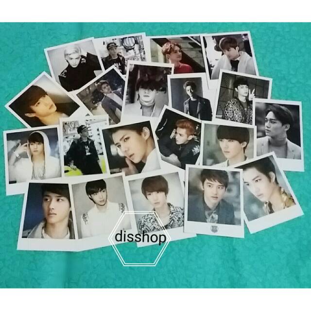 EXO OFFICIAL Polaroid MIX - Mama, XOXO, MID, Overdose, Exodus, CMB