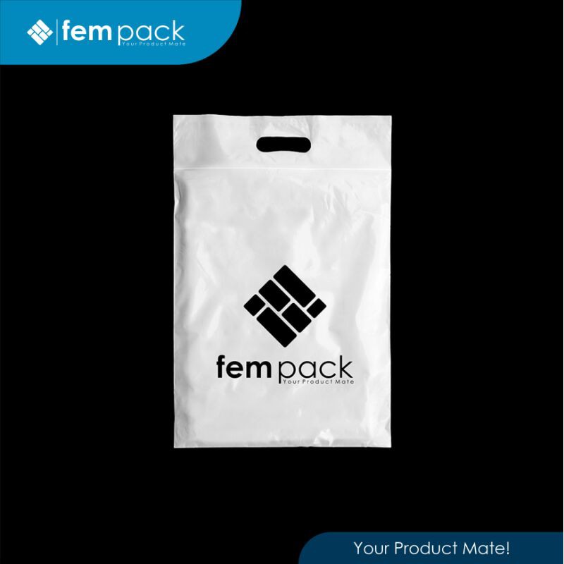 100 Lembar Sablon Plastik Klip Zip Lock Pound Ukuran 20x25+6