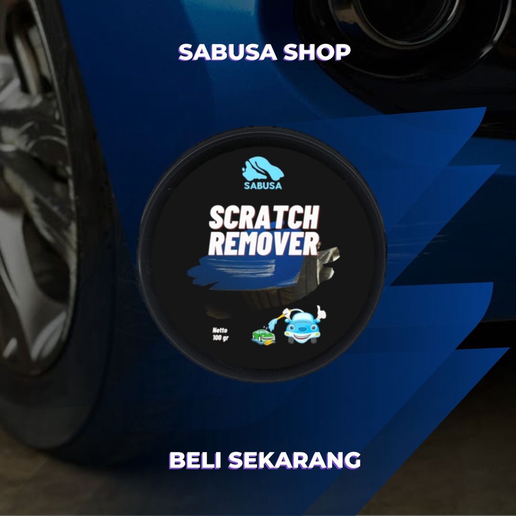 SABUSA Obat Poles Rubbing Compound Penghilang Gores Kompon Body Mobil
