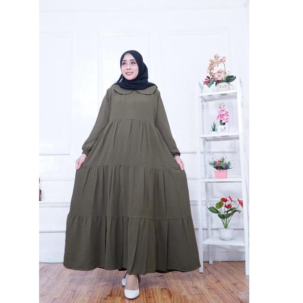 GNS.433906 ‑ Dress Crinkle - Ruby Dress - Dress Jumbo