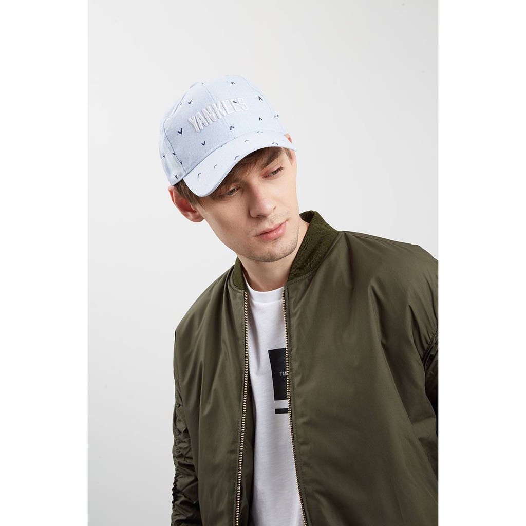 Topi Berrybenka Label Original - Men Yankees Cap Light Blue