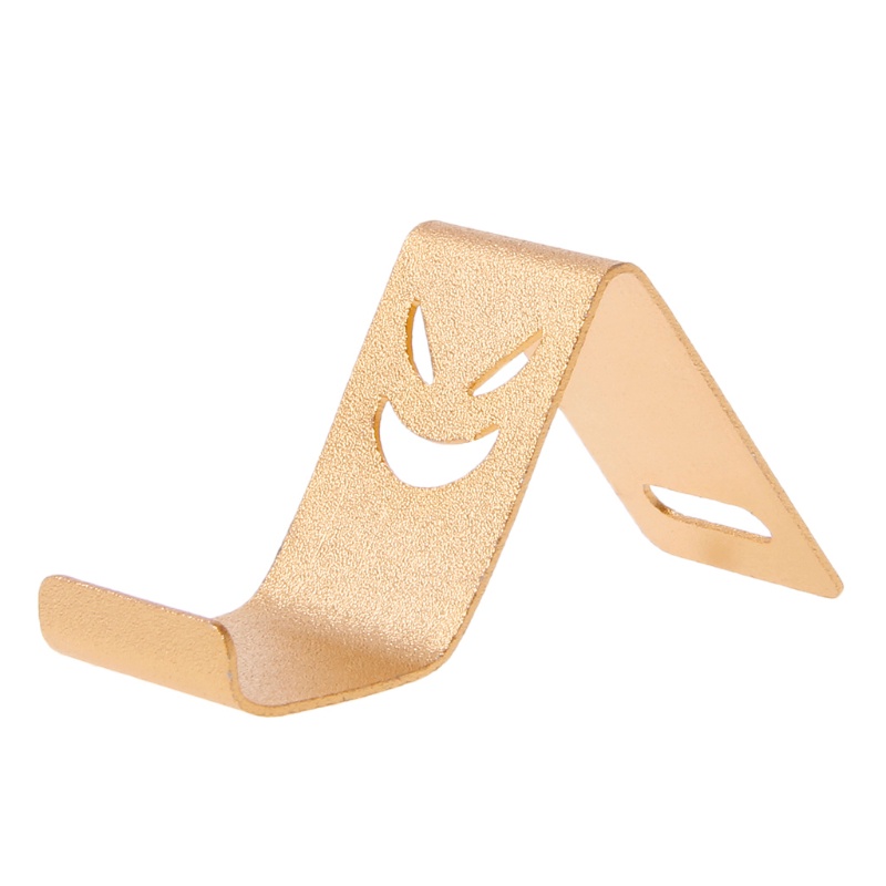 Cre Stand Holder / Dudukan Ponsel Universal Bahan Metal Desain Devil Smiley