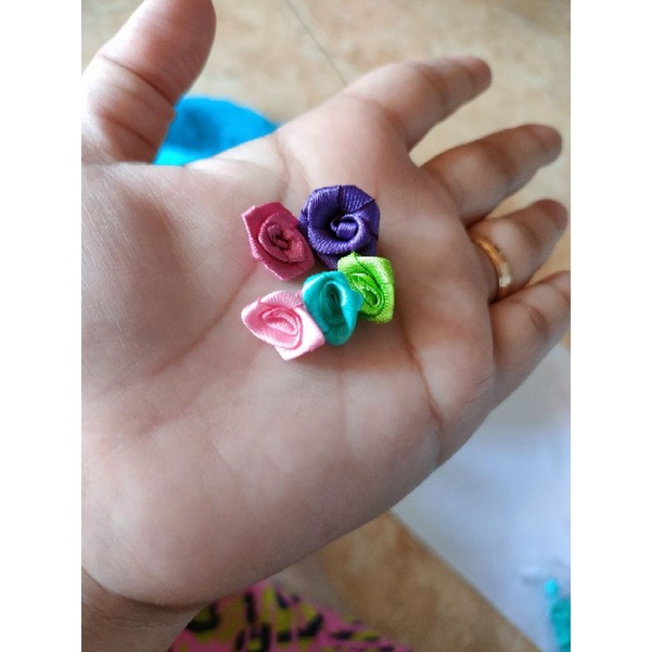 bunga kain / DIY / bunga kain untuk bross / bross / bahan bross