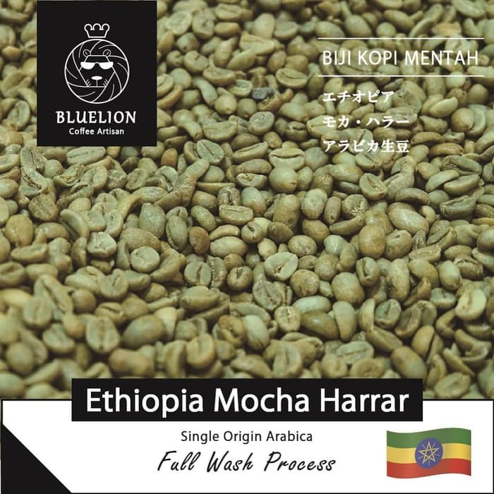 

Ethiopia Mocha Harrar 1 KG - Green Bean - Biji Mentah - Kopi Ethopia