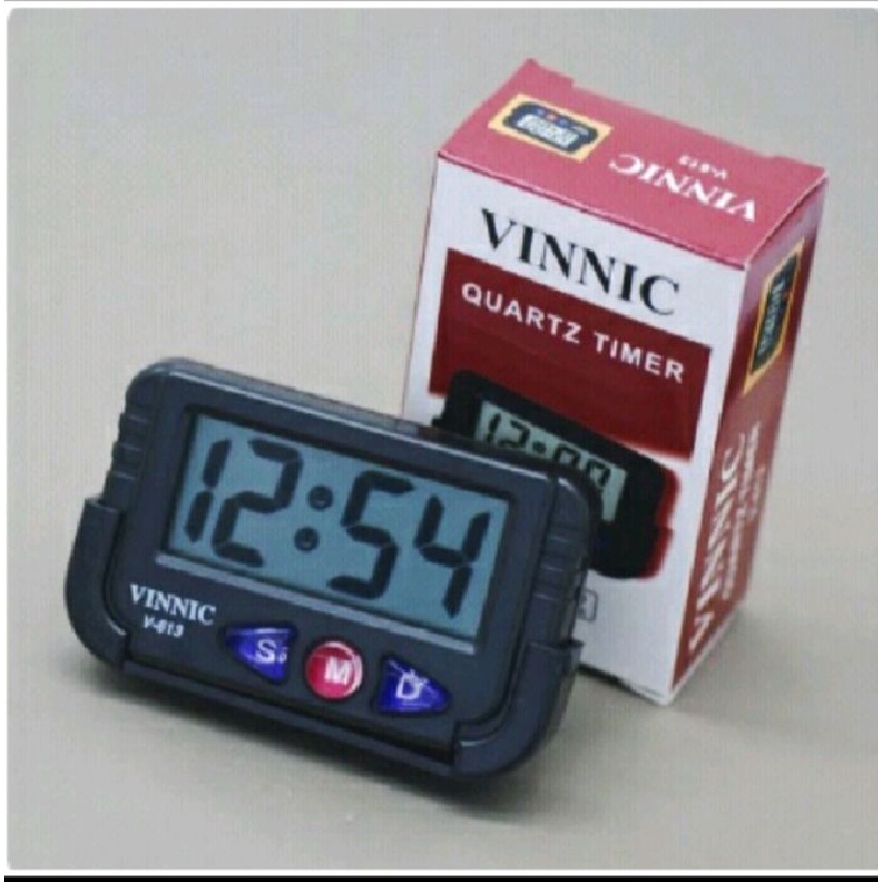 Jam Mobil Dashboard Jam Meja Digital VINNIC QUARTZ