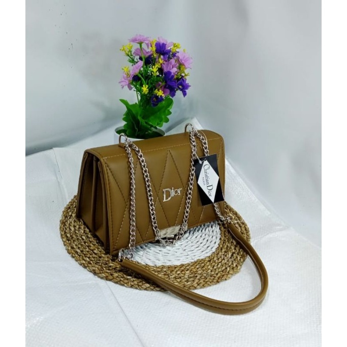 Tas Fashion Kotak DR Behel Tali Rantai Terlaris