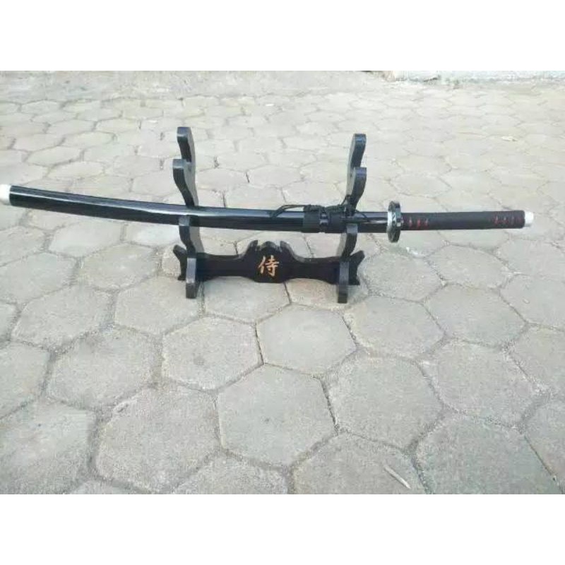 Pedang kayu cosplay anime tanjiro kimetsu no yaiba