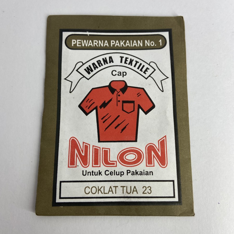 

Wenter NILON COKLAT TUA Pewarna Kain Pakaian Textil Permanen Jeans Silk Tie Dye Prakarya Kerajinan Craft Crafting Art Seni Kesenian Kertakes Homestuff Peralatan Perlengkapan Paint Painting Air Water Cet DIY Pewarna Colour Color Grosir Prakarya Malang