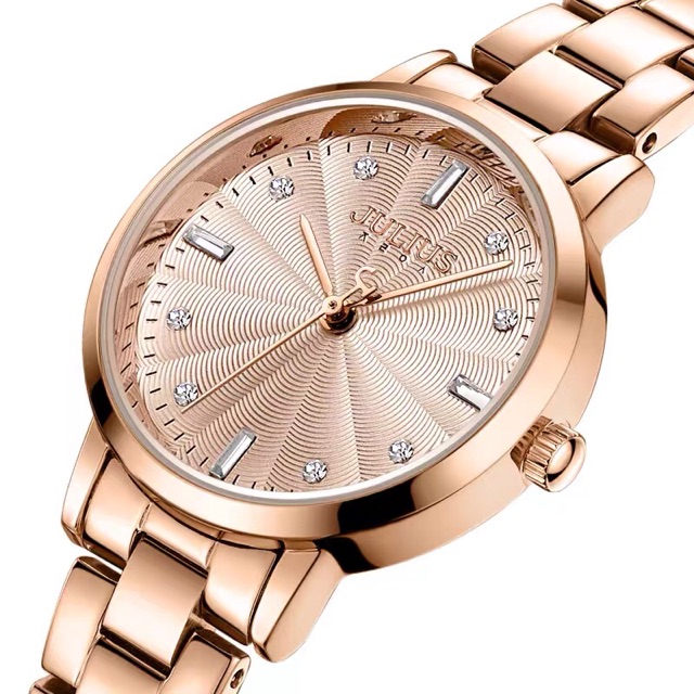 JULIUS JA-1167 Bagsomnia Elegant Ladies Watch Rantai Jam Tangan Korea Original Kecil