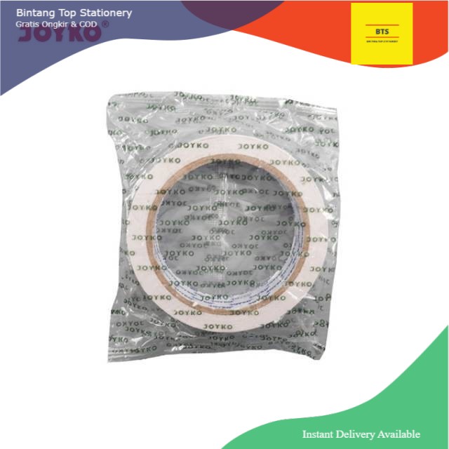 

[BTS] Double Tape Perekat 2 Sisi Joyko 24 mm X 15 yard (1 Inch)