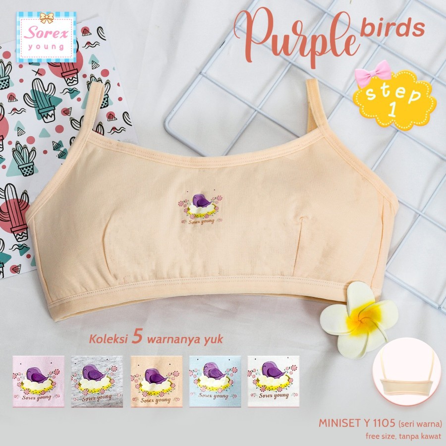 BRA MINISET REMAJA STEP 1 SOREX YOUNG 1105