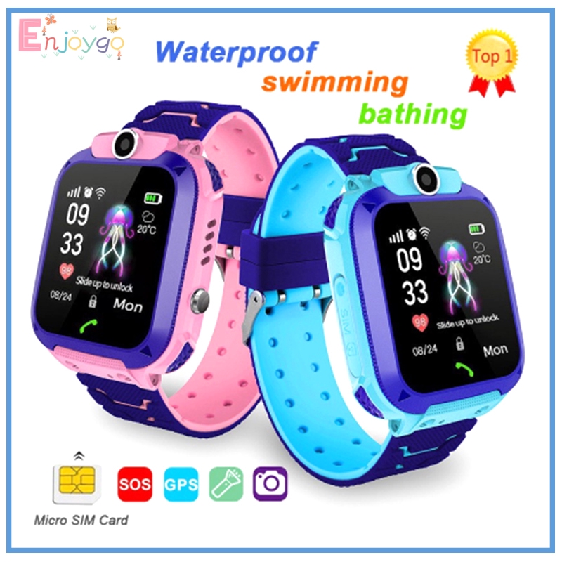 waterproof phone watch for kids